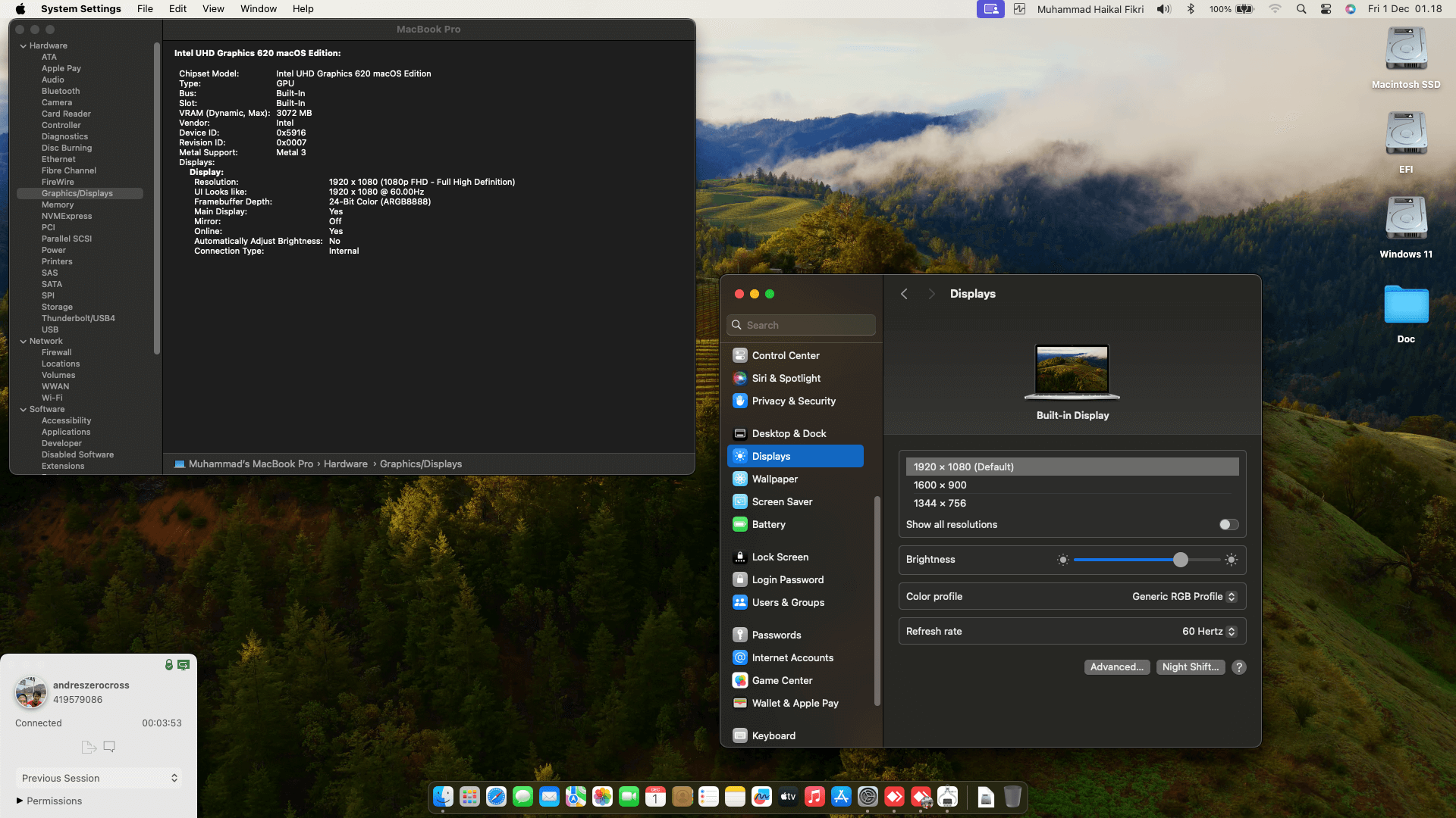 Lenovo Thinkpad T480 5th [KabyLake R   Intel UHD 620 + PS2 SMBUS]   OpenCore 1